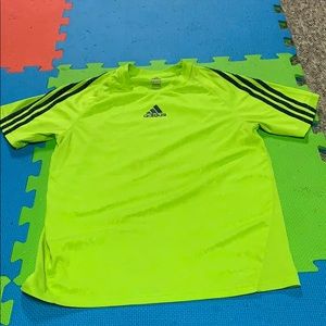 Green adidas shirt